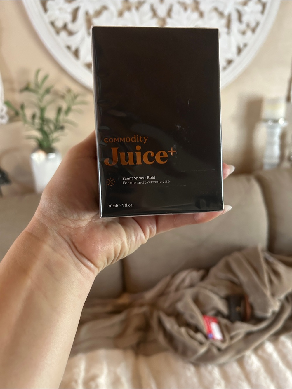Juice+ Women’s Fragrance - Black is/Orange